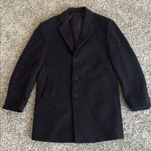 Calvin Klein Classic Black Men's Pea Coat